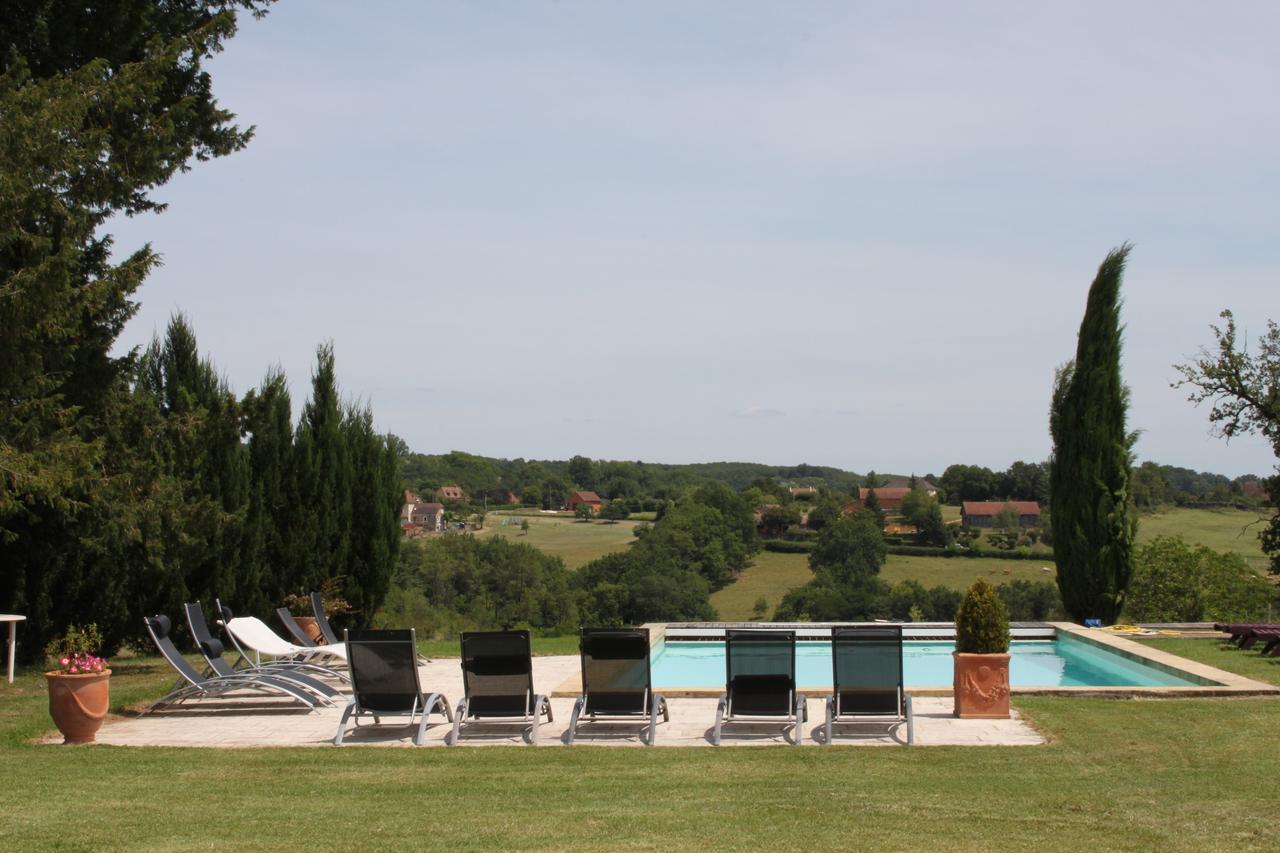 Manoir De La Brunie-Grand Longere Villa Coux-et-Bigaroque-Mouzens Luaran gambar